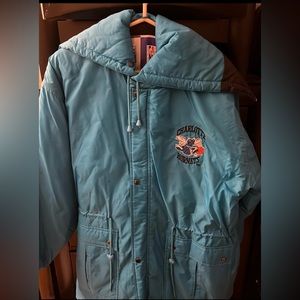 Vintage charlotte hornet winter jacket